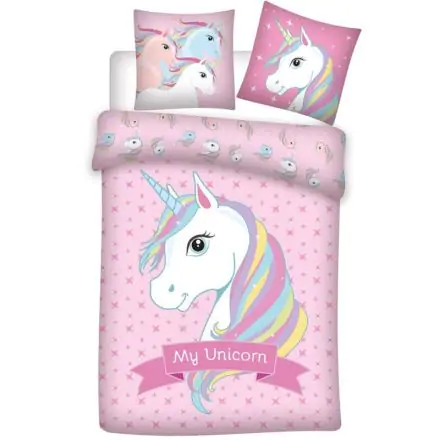 Unicorn mikrofibra poszwa na kołdrę łóżko 90cm zdjęcie produktu