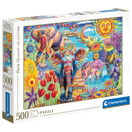 Elephants Carnival puzzle 500 elementów zdjęcie produktu