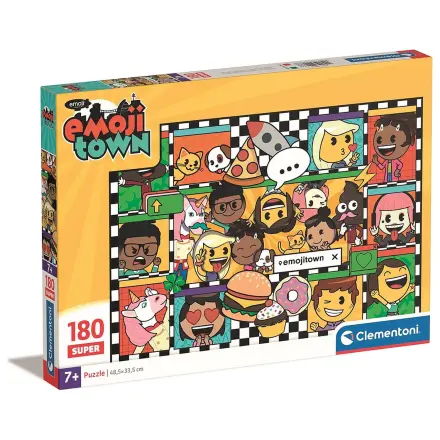 Emoji Town 180-częściowe puzzle Clementoni zdjęcie produktu