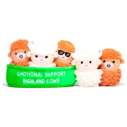 Emotional Support Highland Cows pluszowe zabawki zdjęcie produktu