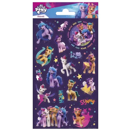 My Little Pony Fioletowa Brokatowa Naklejka zdjęcie produktu