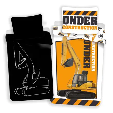 Building in the Dark Pościel Luminescencyjna Świecąca w Ciemności Poszewka na Kołdrę 140x200cm, Poszewka na Poduszkę 70x90cm zdjęcie produktu