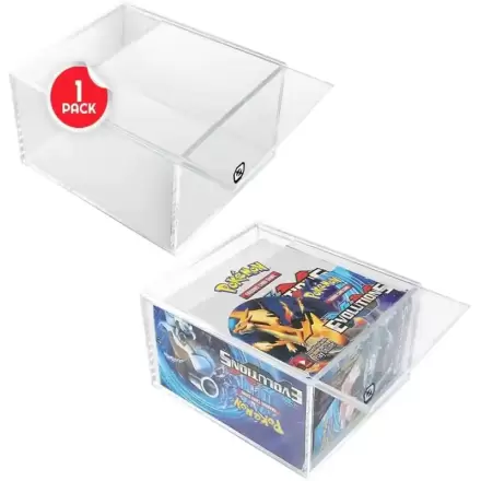 Evoretro Akrylowa Gablota Wystawowa na Booster Boxy / Elite Trainer Boxy Ver. 1 z Przesuwaną Pokrywą zdjęcie produktu