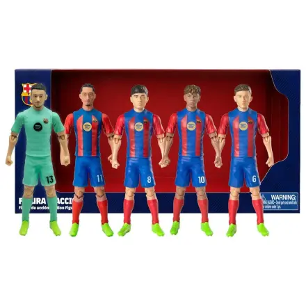 Zestaw 5 figurek F.C. Barcelona 10cm zdjęcie produktu