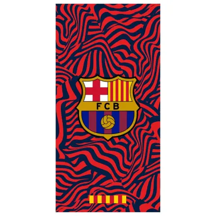 F.C Barcelona ręcznik plażowy z mikrofibry zdjęcie produktu