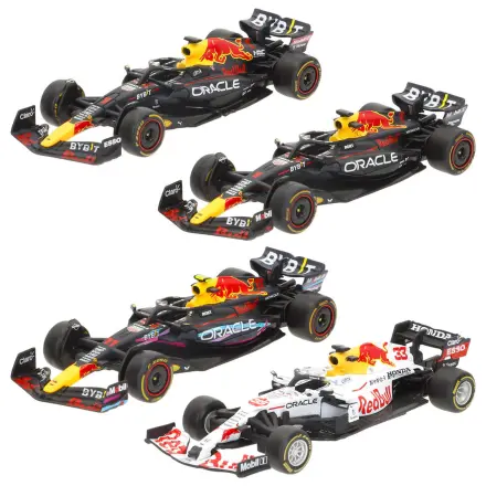 F1 Red Bull metalowy pakiet 4 samochodów zdjęcie produktu