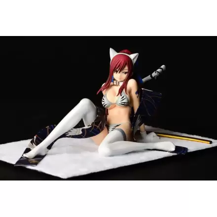 Fairy Tail Statuetka 1/6 Erza Scarlet - White Tiger CAT Gravure_Style 13 cm termékfotója