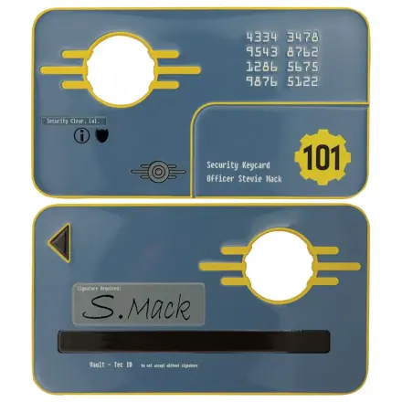 Fallout 3 Replika Vault 101 Karta Dostępu Bezpieczeństwa Edycja Limitowana zdjęcie produktu