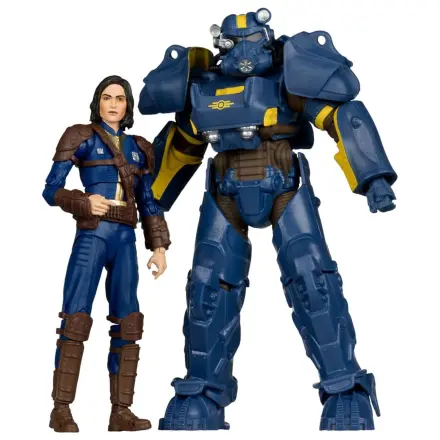 Statuy Fallout 4 2-pak T-60 Vault Tec i Sole Survivor 18 cm zdjęcie produktu