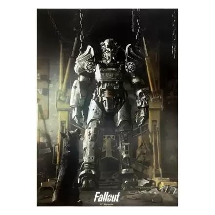 Fallout 4 Art Print Pancerz Wspomagany 30 x 40 cm - bez ramy termékfotója