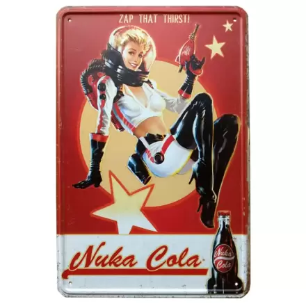 Metalowy Znak Fallout Nuka Cola Girl zdjęcie produktu