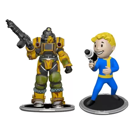 Fallout Mini Figures 2-Pack Zestaw A Excavator & Vault Boy (Gun) 7 cm termékfotója