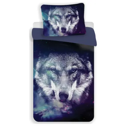 Wolf Blue Poszwa na kołdrę z mikrofibry zdjęcie produktu