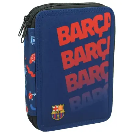 FC Barcelona Barca Piórnik Wypełniony Dwu Poziomowy zdjęcie produktu