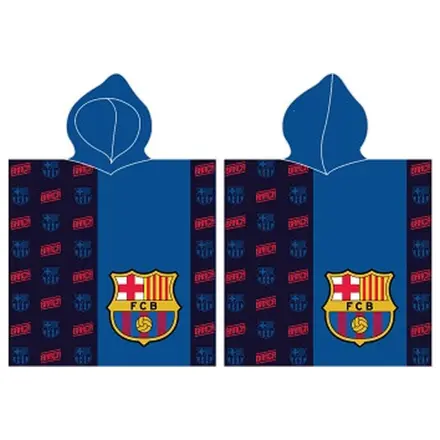 FC Barcelona Niebieski Ręcznik Plażowy Poncho zdjęcie produktu