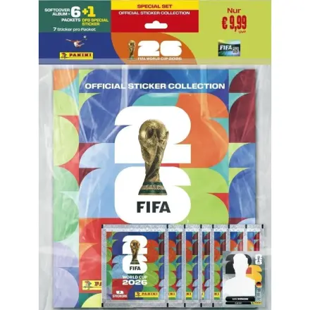 Kolekcja naklejek FIFA World Cup 2026 Starter Pack *Wersja niemiecka* zdjęcie produktu