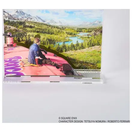 Final Fantasy VII Rebirth Akrylowa Diorama Cid Key Art zdjęcie produktu