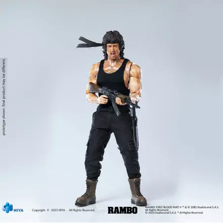 First Blood II Exquisite Super Series Figurka Akcji 1/12 First Blood II John Rambo 16 cm termékfotója