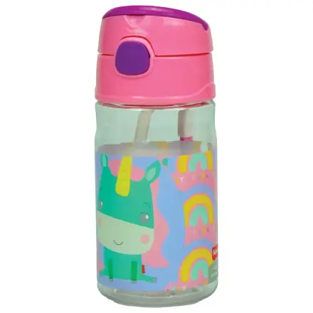 Fisher-Price Animals Jednorożec Urocza Plastikowa Butelka ze Słomką z Haczykiem 350 ml zdjęcie produktu