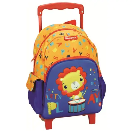 Fisher-Price Let's Play Rolling Przedszkolny Plecak na kółkach, Torba 31 cm zdjęcie produktu
