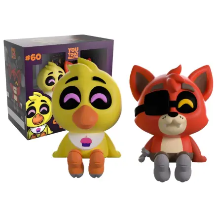 Five Nights at Freddy's Chica & Foxy Monitor Buddiez figurki 6 cm zdjęcie produktu