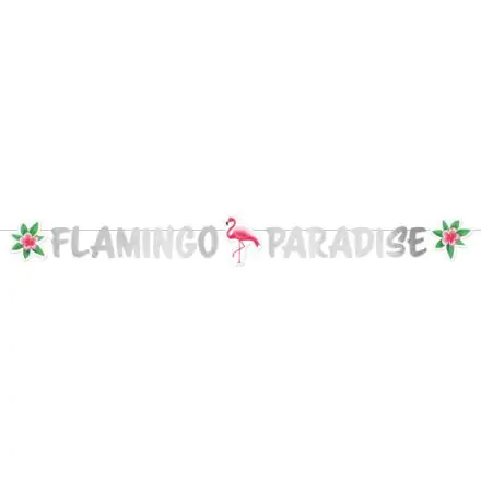 Flamingo Paradise papierowy znak 135 cm zdjęcie produktu
