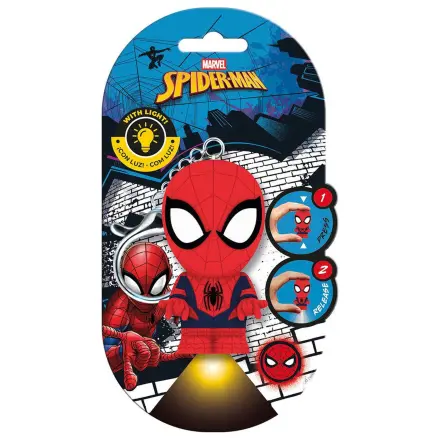Flashies Marvel Spiderman brelok 3D z latarką LED zdjęcie produktu