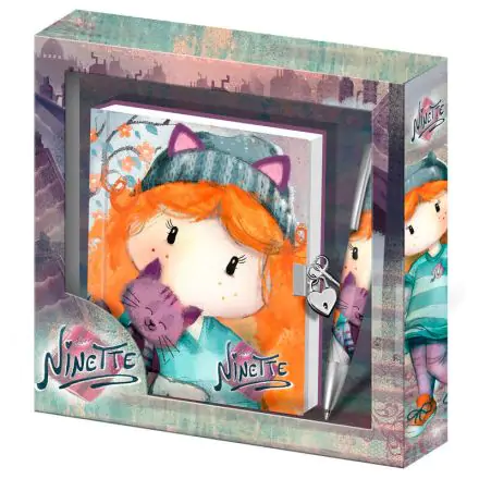 Forever Ninette Śliczny dziennik + długopis zdjęcie produktu