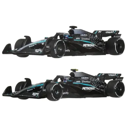 Formula 1 Hot Wheels Premium Die-Cast pojazd 2-pak 1:64 Team Mercedes-AMG PETRONAS zdjęcie produktu