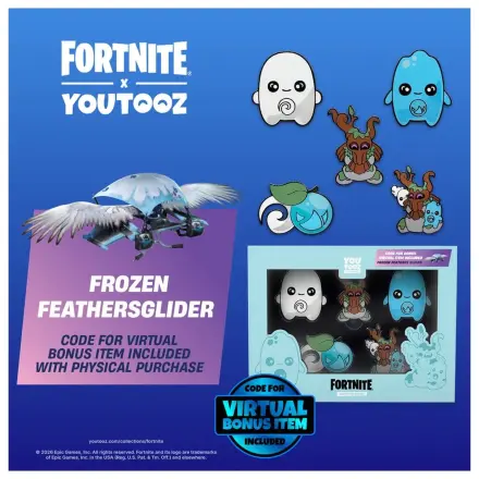 Fortnite Zestaw 5 odznak Sprite 5 cm zdjęcie produktu