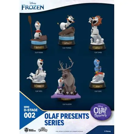 Mrożone Mini Statuetki Sceniczne Dioramy 6-pak Olaf Presents 12 cm zdjęcie produktu