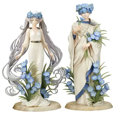 Frieren: Beyond Journey's End Figurki PVC Zestaw 2 sztuk Frieren i Himmel Styl Art Nouveau zdjęcie produktu