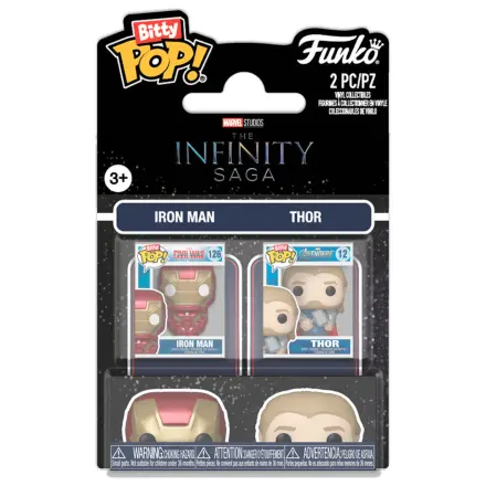 Funko Bitty POP pakiet 2 figurki Marvel Infinity Saga Iron Man & Thor zdjęcie produktu