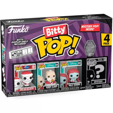 Bitty POP! Figurka winylowa 4-Pack Disney Miasteczko Halloween Święty Jack termékfotója