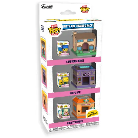 Funko Bitty Pop! 3-pak Towns The Simpsons zdjęcie produktu