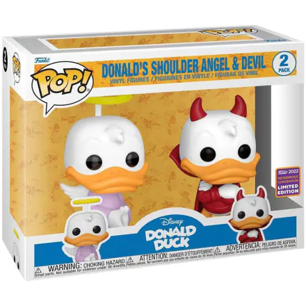 POP pack 2 Disney Kaczor Donald - Donald Anioł & Diabeł Exclusive termékfotója