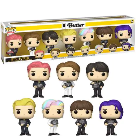 BTS POP! Rocks Vinyl Figures 7-Pack Butter figurki winylowe 9 cm termékfotója