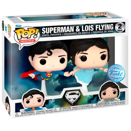 POP! pack 2 figurki DC Comics Superman & Lois Flying Exclusive termékfotója