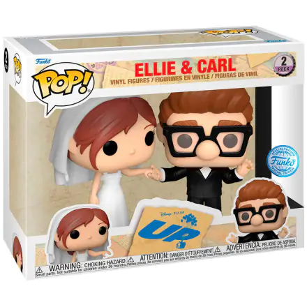 Up POP! Figurki Vinyl 2-Pack Ellie & Carl Wedding 9 cm termékfotója