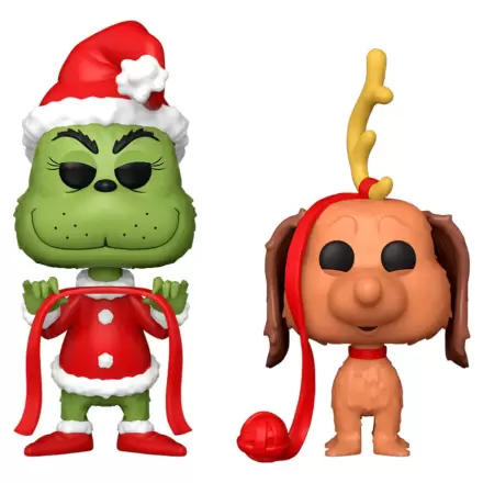 Grinch (Rocznica) Funko POP! Books Figurki Vinyl 2-Pack Grinch z Max 9 cm termékfotója