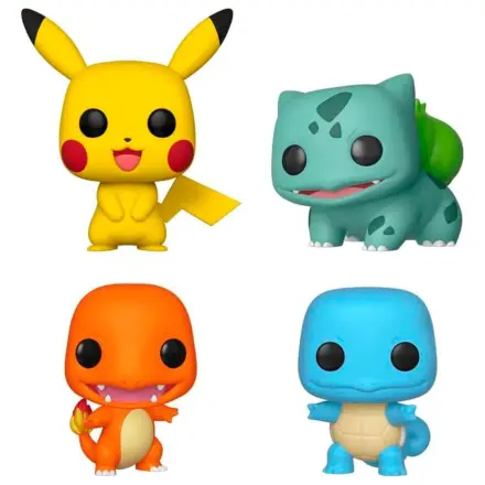 Funko POP zestaw 4 figurek Pokemon Starters Exclusive zdjęcie produktu