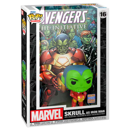 Figurka POP Album Marvel Avengers Skrull jako Iron Man Exclusive termékfotója