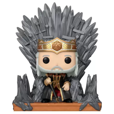 Figurka POP Deluxe House of the Dragon Viserys na Żelaznym Tronie termékfotója