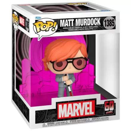 Daredevil 60th Anniversary Funko POP! Deluxe Figurka Winylowa Matt Murdock z Radarem 13 cm termékfotója