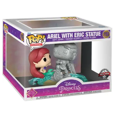 Figurka POP Disney Ultimate Princess Mała Syrenka Ariel i Statua Eric Exclusive termékfotója