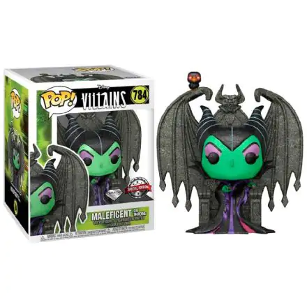 Figurka POP Disney Villains Diabolina na Tronie Diamond Exclusive termékfotója