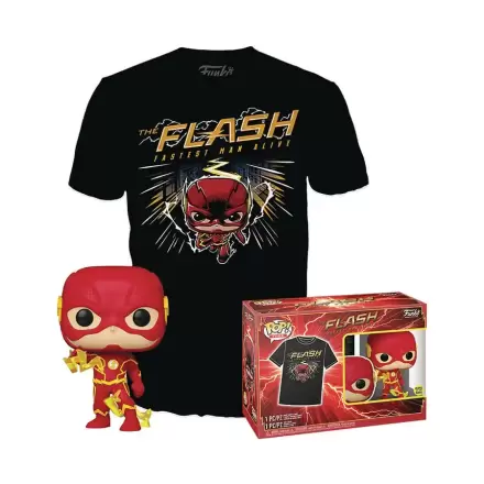 DC Comics POP! & Koszulka w Pudełku The Flash termékfotója