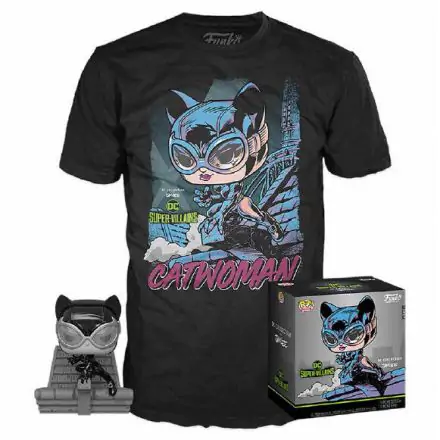 Funko POP figurka i koszulka box DC Jim Lee Catwoman termékfotója