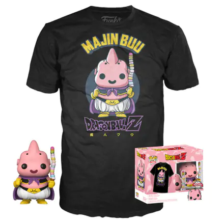 Funko POP! figurka & tee box Dragon Ball Z Majin Buu Exkluzív termékfotója