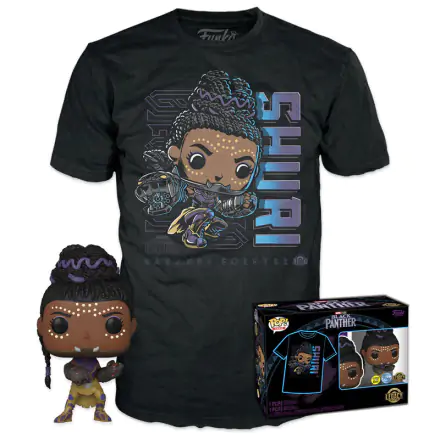 Funko POP! figurka & tee box Marvel Czarna Pantera Shuri Ekskluzywny termékfotója